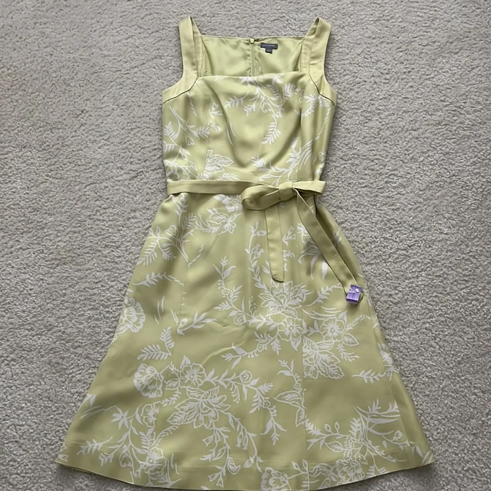 Ann Taylor 100% Silk Dress - Size 4 - Picture 8 of 8